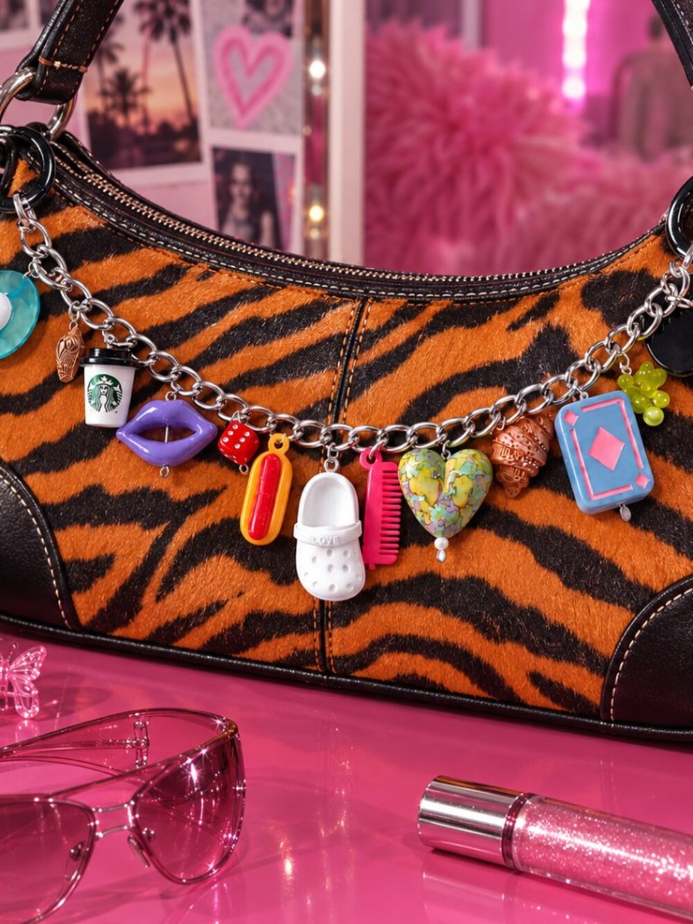 Y2K Bag Charm Chain